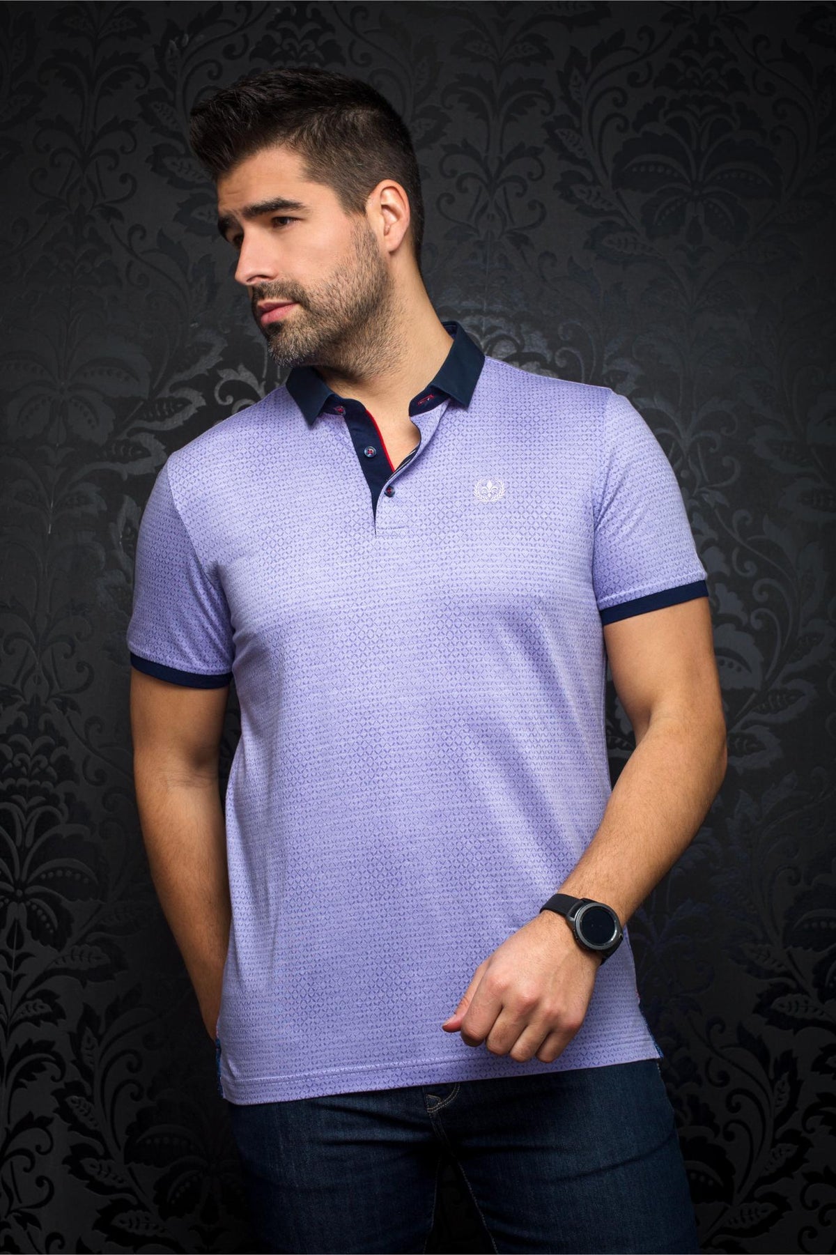 AU NOIR POLO HOMME