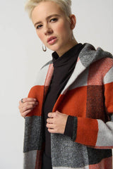 JOSEPH RIBKOFF MANTEAU LEGER FEMME