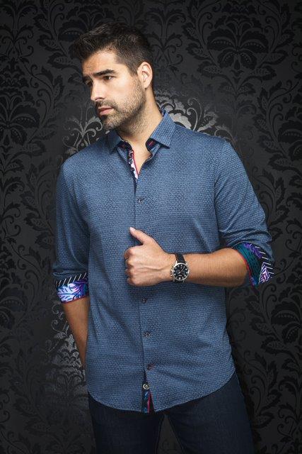 Au Noir Chemise Knit Homme