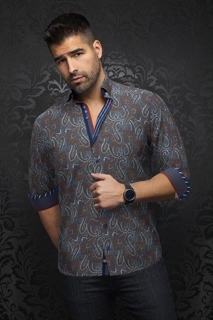 Au Noir Chemise Homme