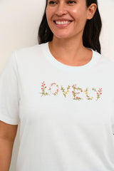 Kaffe Curve T-shirt Femme