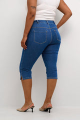 Kaffe Curve Jeans Court Femme