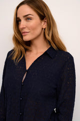 Cream Blouse Femme