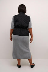 Kaffe Curve Veste Sans Manche Femme