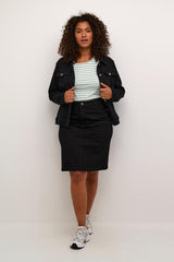 Kaffe Curve Veste Jeans Femme