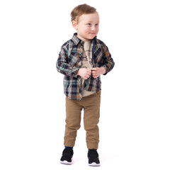 NANO Chemise Carottée Garçon 6 à 24 Mois