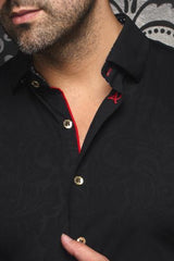 AU  NOIR CHEMISE HOMME