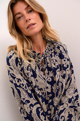 CREAM BLOUSE FEMME