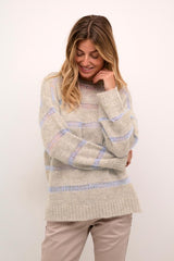 CREAM PULLOVER FEMME