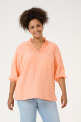 KAFFE CURVE BLOUSE FEMME