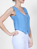ANGELA MARA VESTE SANS MANCHE FEMME