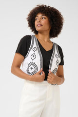 CREAM VESTE SANS MANCHE FEMME