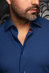 AU NOIR CHEMISE MANCHES COURTES HOMME