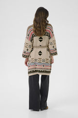 CREAM CARDIGAN FEMME