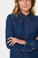 ST-TROPEZ CHEMISE EN JEANS FEMME