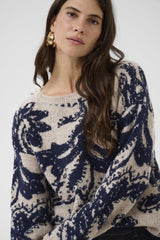 CREAM CHANDAIL FEMME