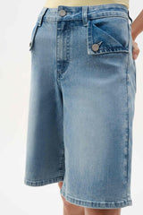 JOSEPH RIBKOFF SHORT EN DENIM FEMME