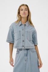 KAFFE CHEMISE EN JEANS FEMME