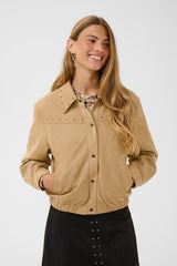 CREAM MANTEAU FEMME