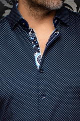 AU NOIR CHEMISE KNIT HOMME