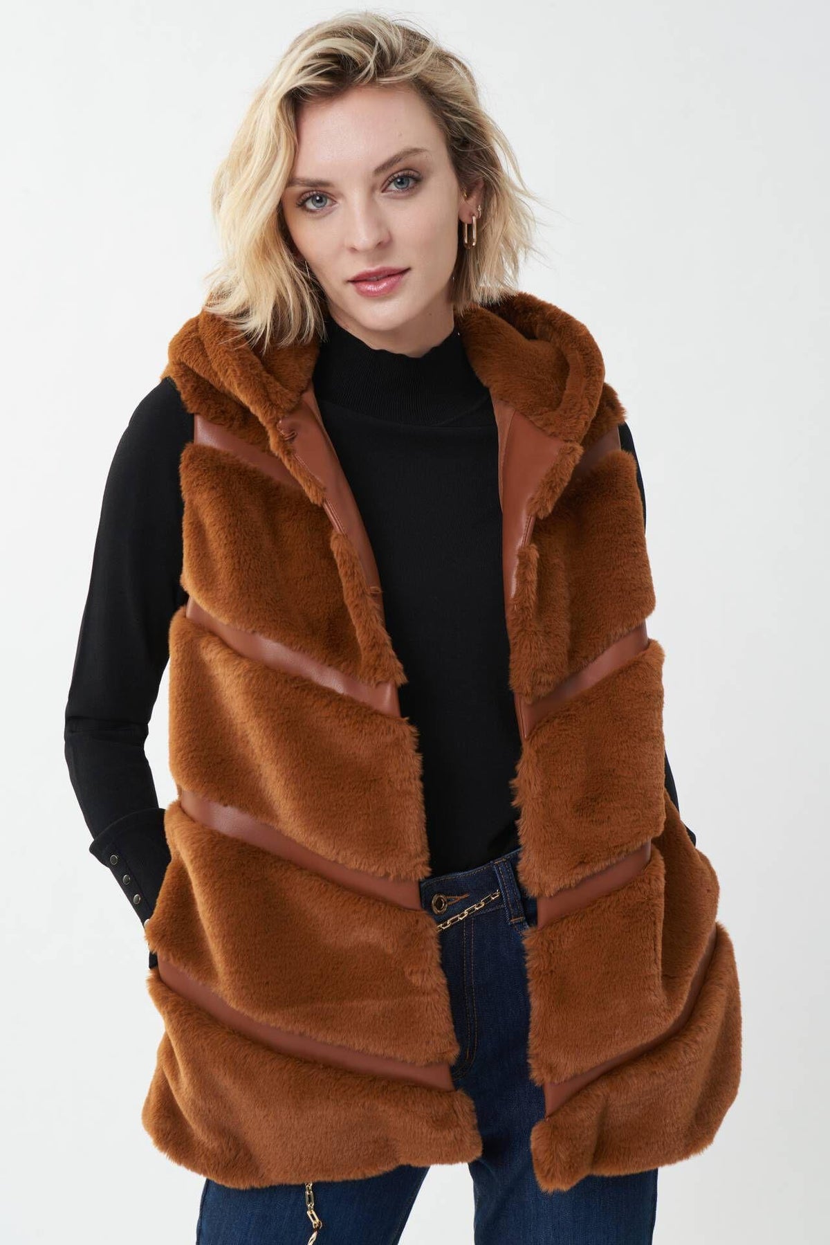 JOSEPH RIBKOFF VESTE SANS MANCHE FEMME