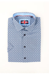 SOUL OF LONDON CHEMISE MANCHES COURTES HOMME