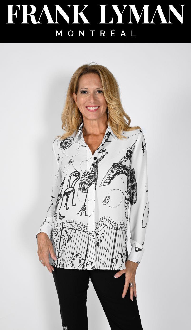 FRANK LYMAN CHEMISE FEMME