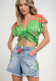LEZ A LEZ Short en Jeans Femme