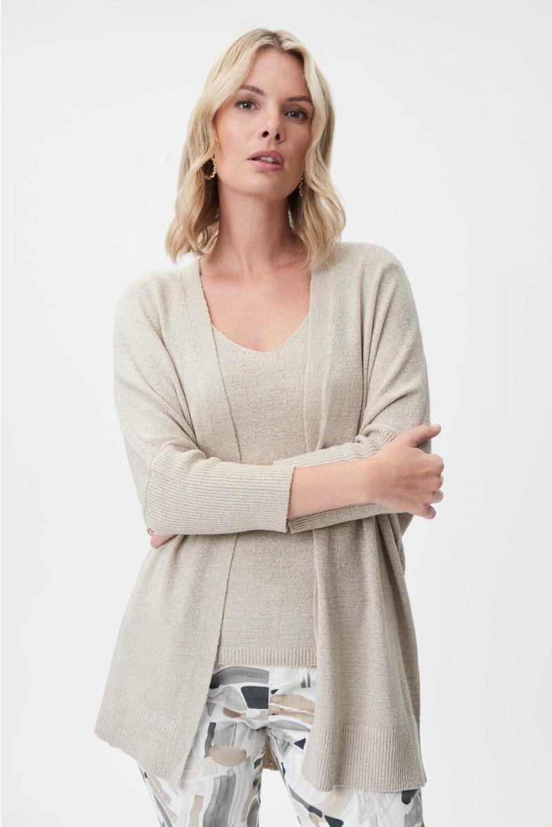 JOSEPH RIBKOFF ENSEMBLE CARDIGAN-CAMISOLE FEMME