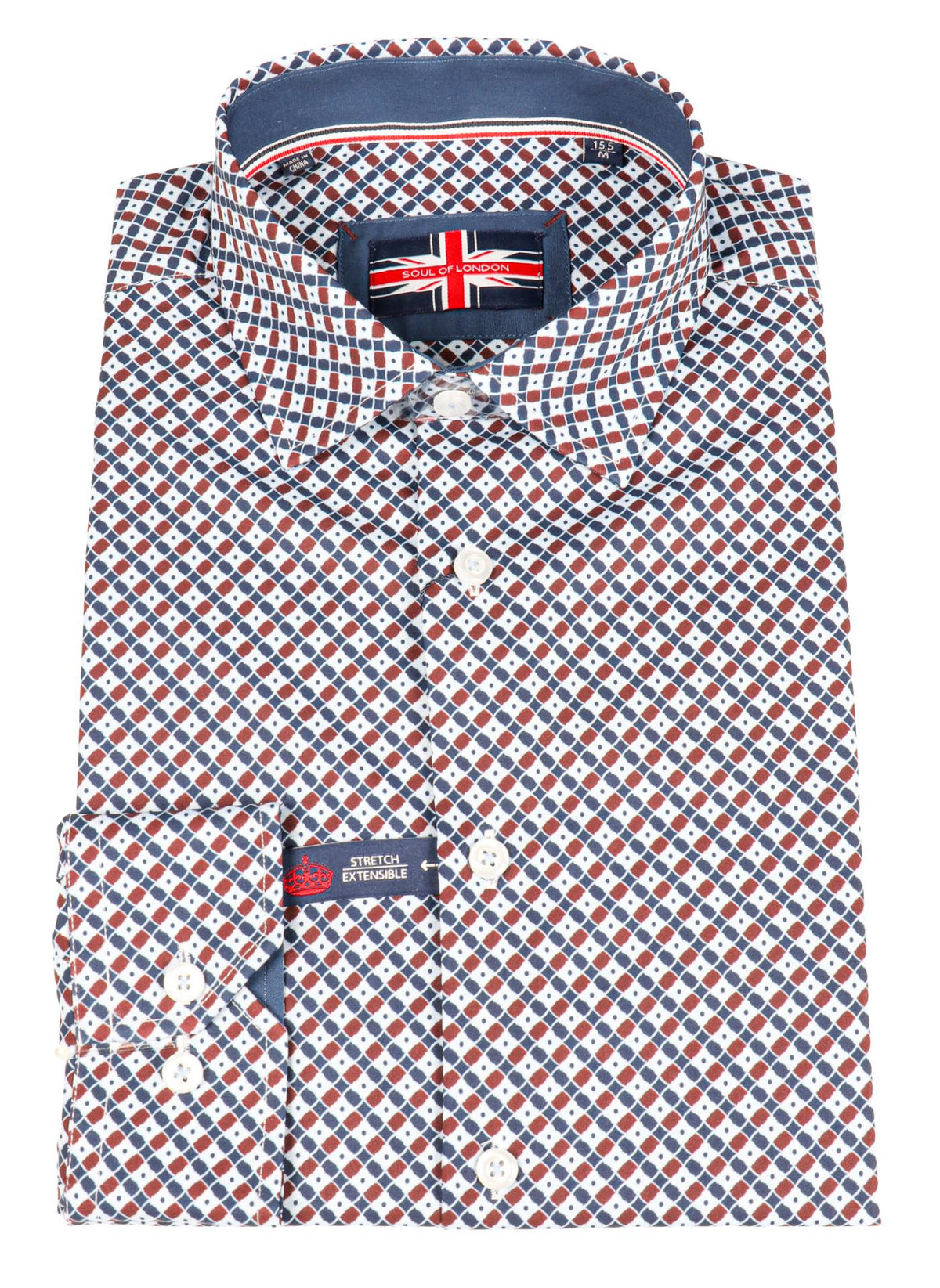 SOUL OF LONDON CHEMISE HOMME