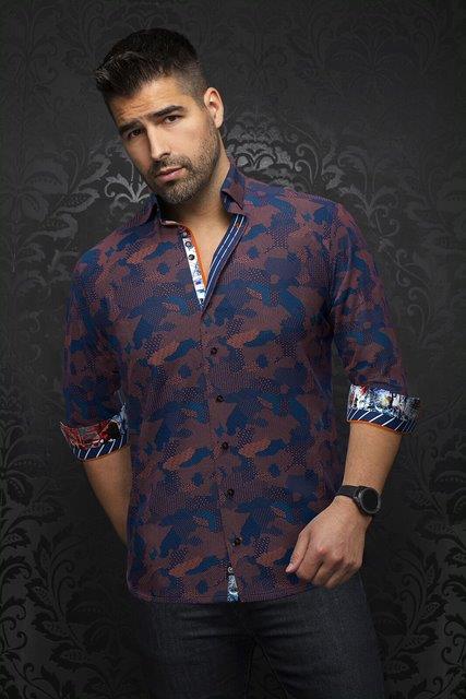 Au Noir Chemise Knit Homme