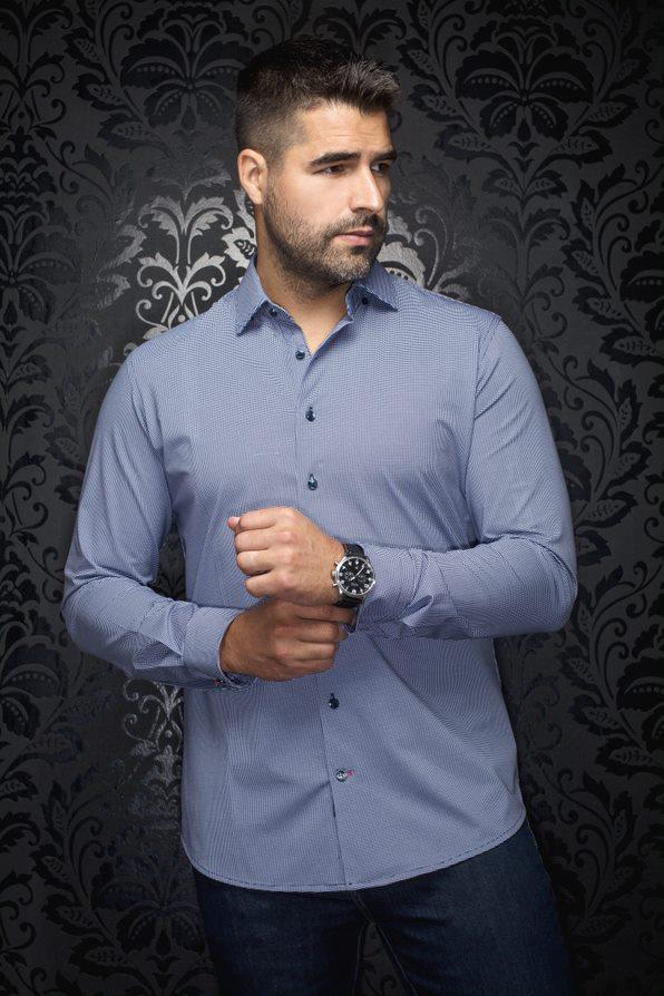 Au Noir Chemise Knit Homme
