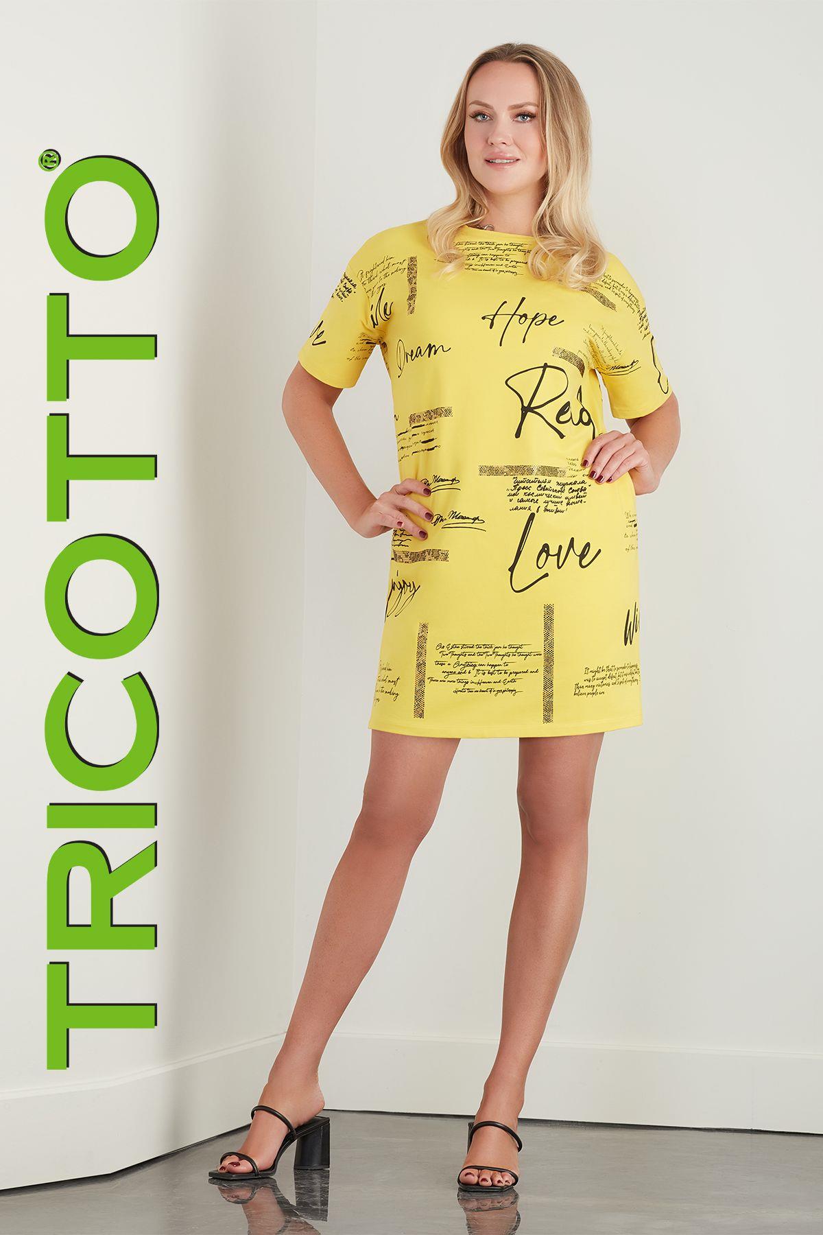 TRICOTTO Robe Courte Femme