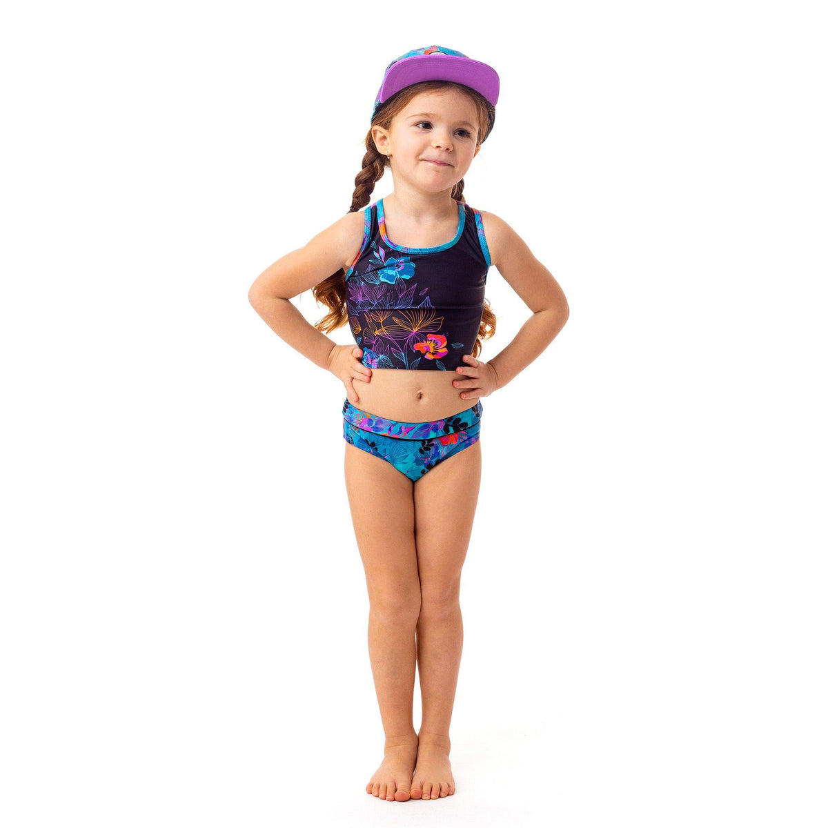 NANO Maillot De Bain Fille 4 à 6 Ans