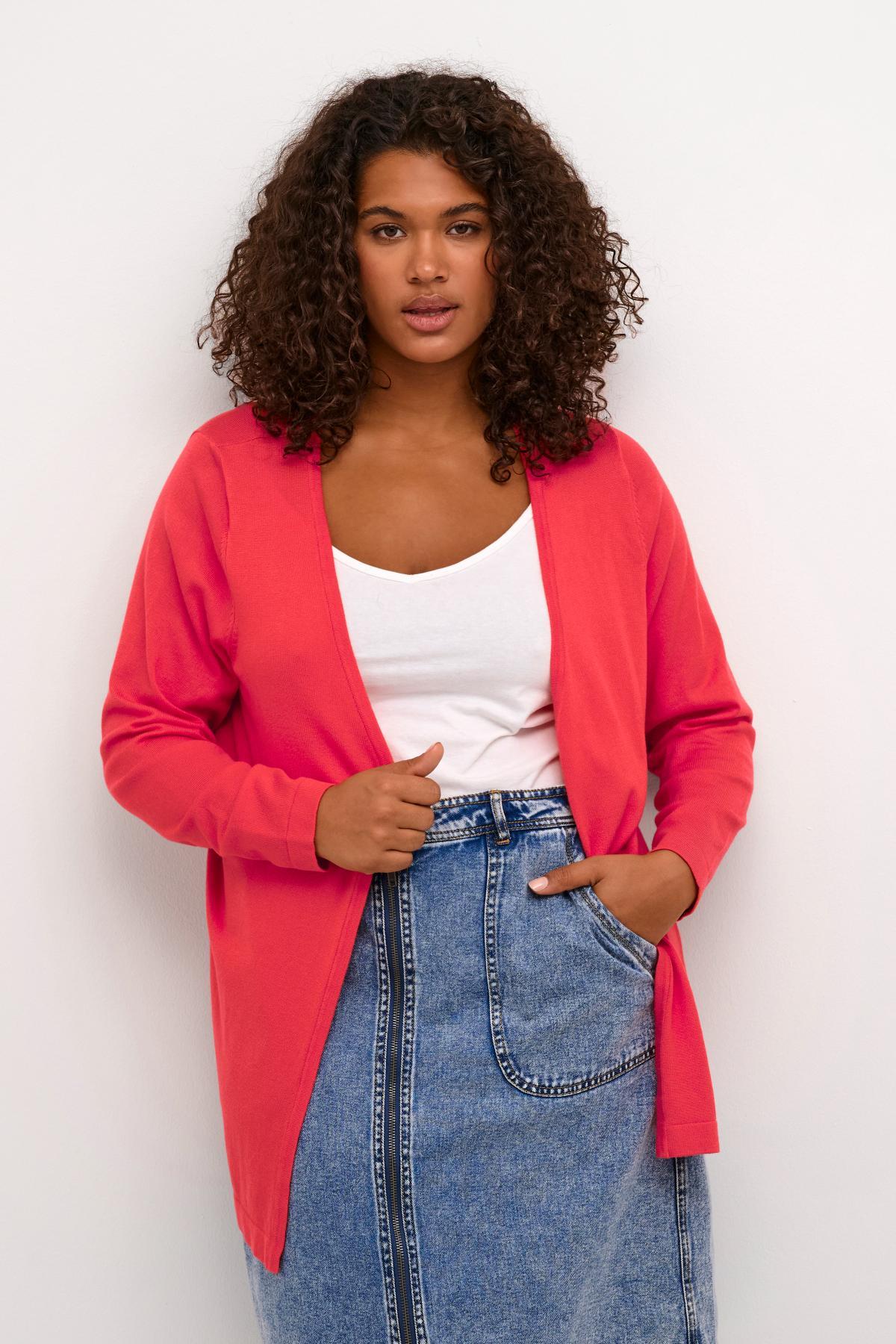 Kaffe Curve Cardigan Femme