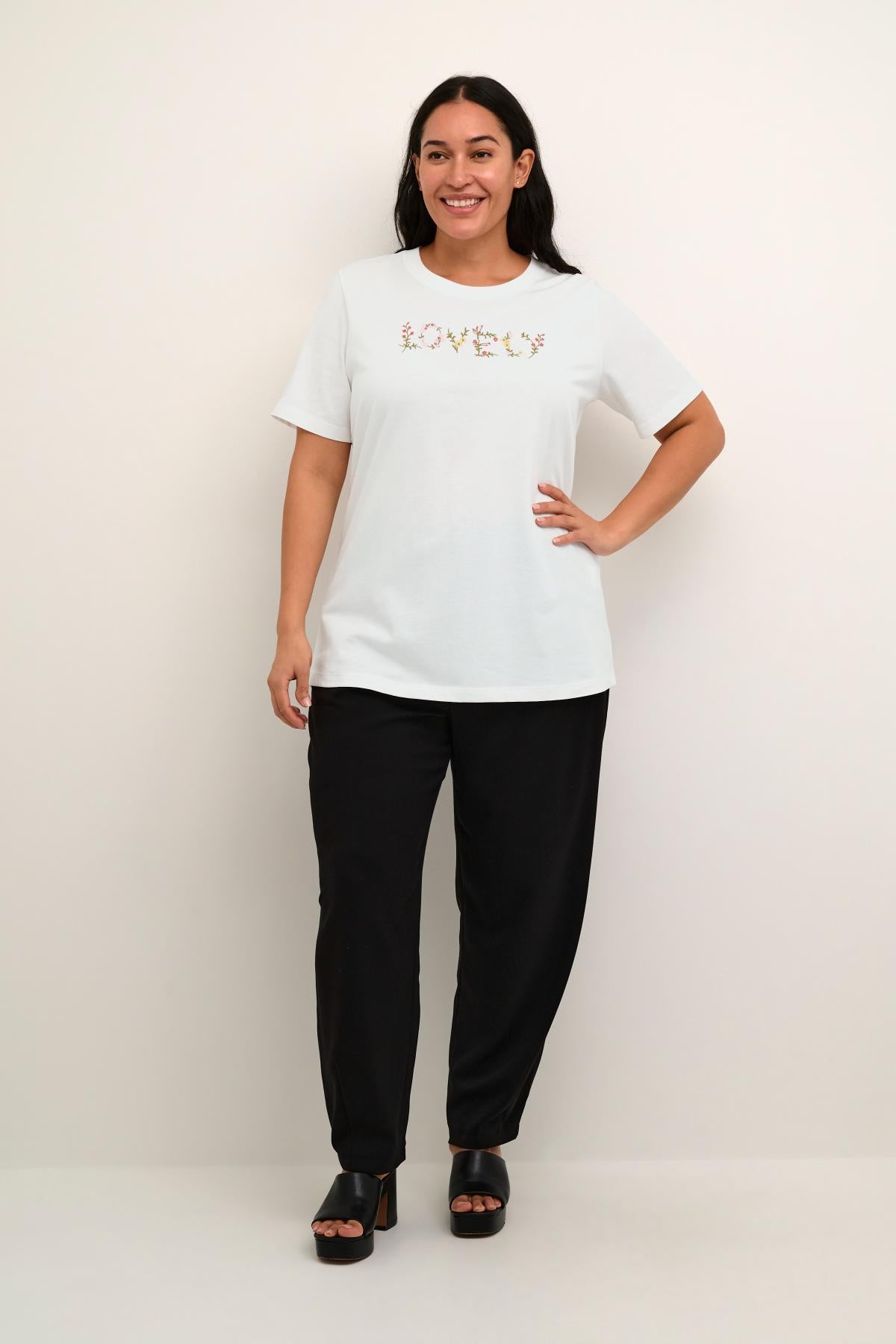Kaffe Curve T-shirt Femme