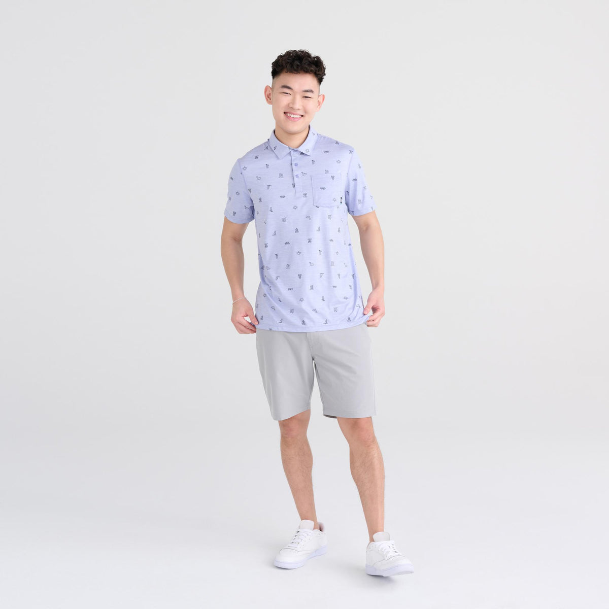 SAXX POLO HOMMES