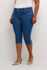 Kaffe Curve Jeans Court Femme