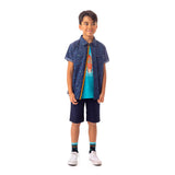 NANO CHEMISE GARÇONS DE 7 À 14 ANS