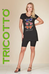 TRICOTTO Robe Courte Femme