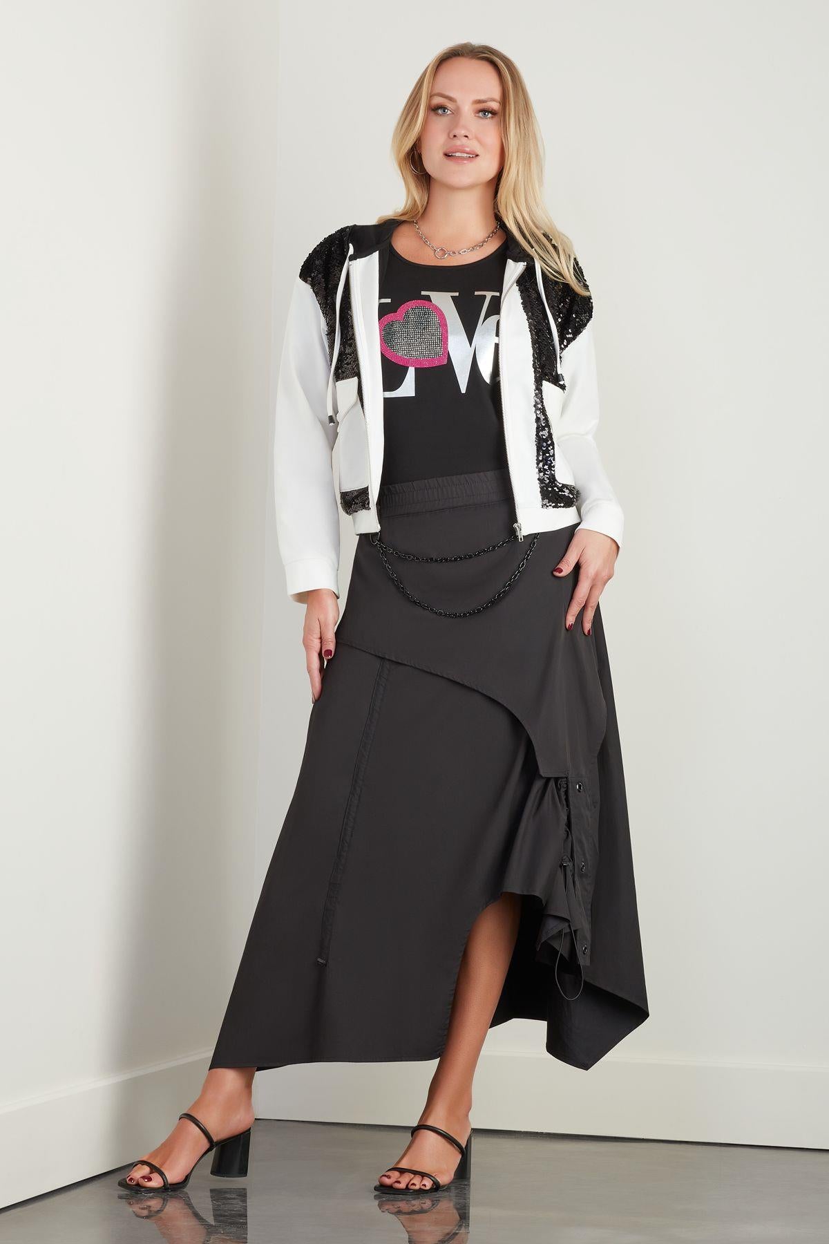 TRICOTTO JUPE FEMME