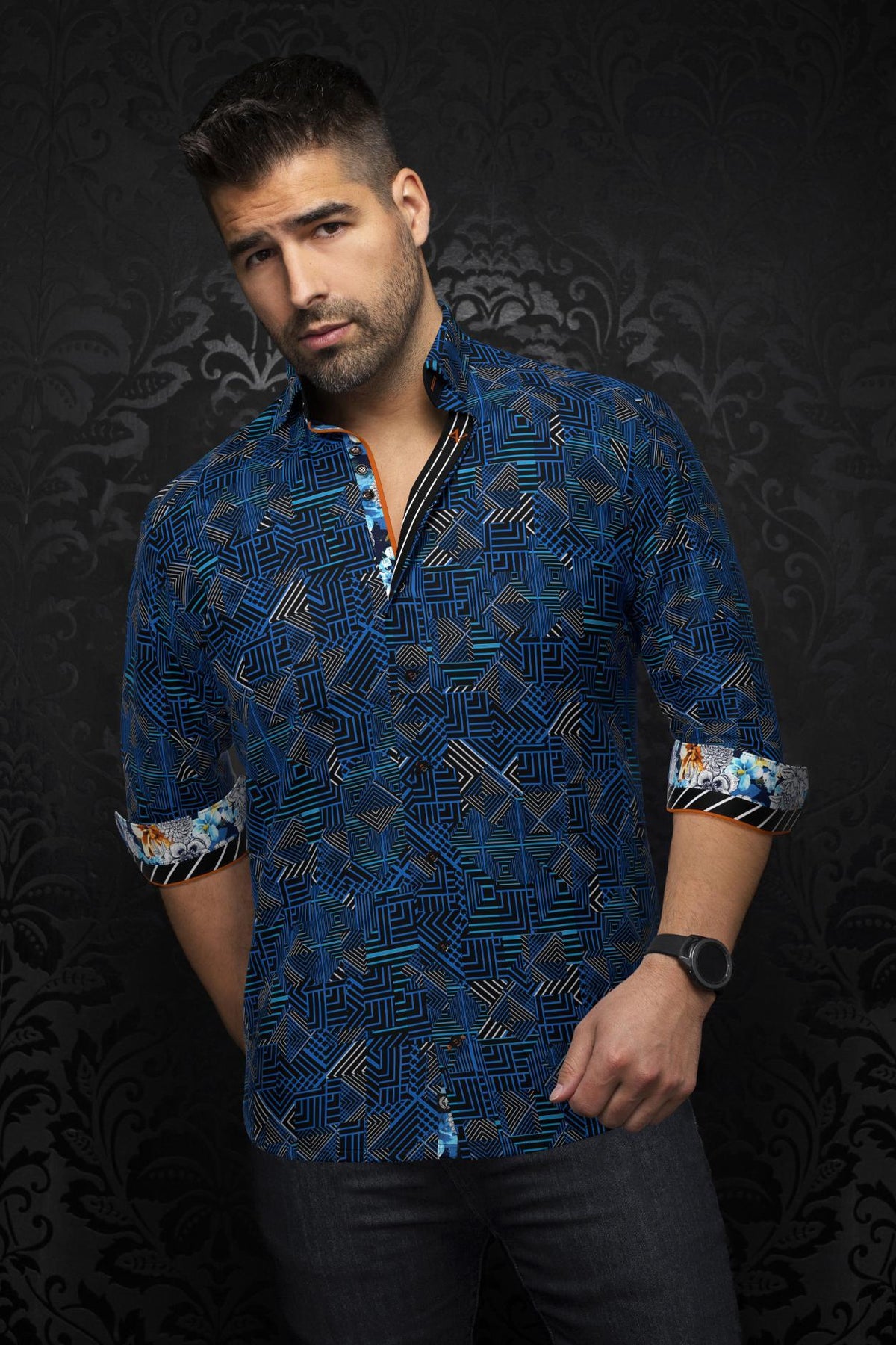 AU NOIR CHEMISE HOMME
