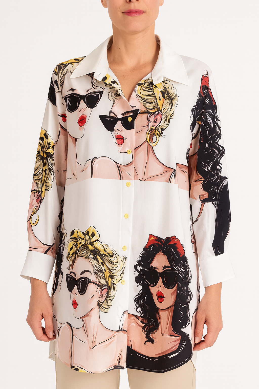 ANGELA MARA CHEMISE FEMME