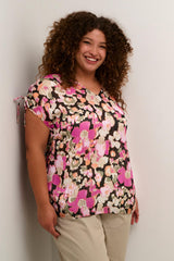 Kaffe Curve T-Shirt Femme