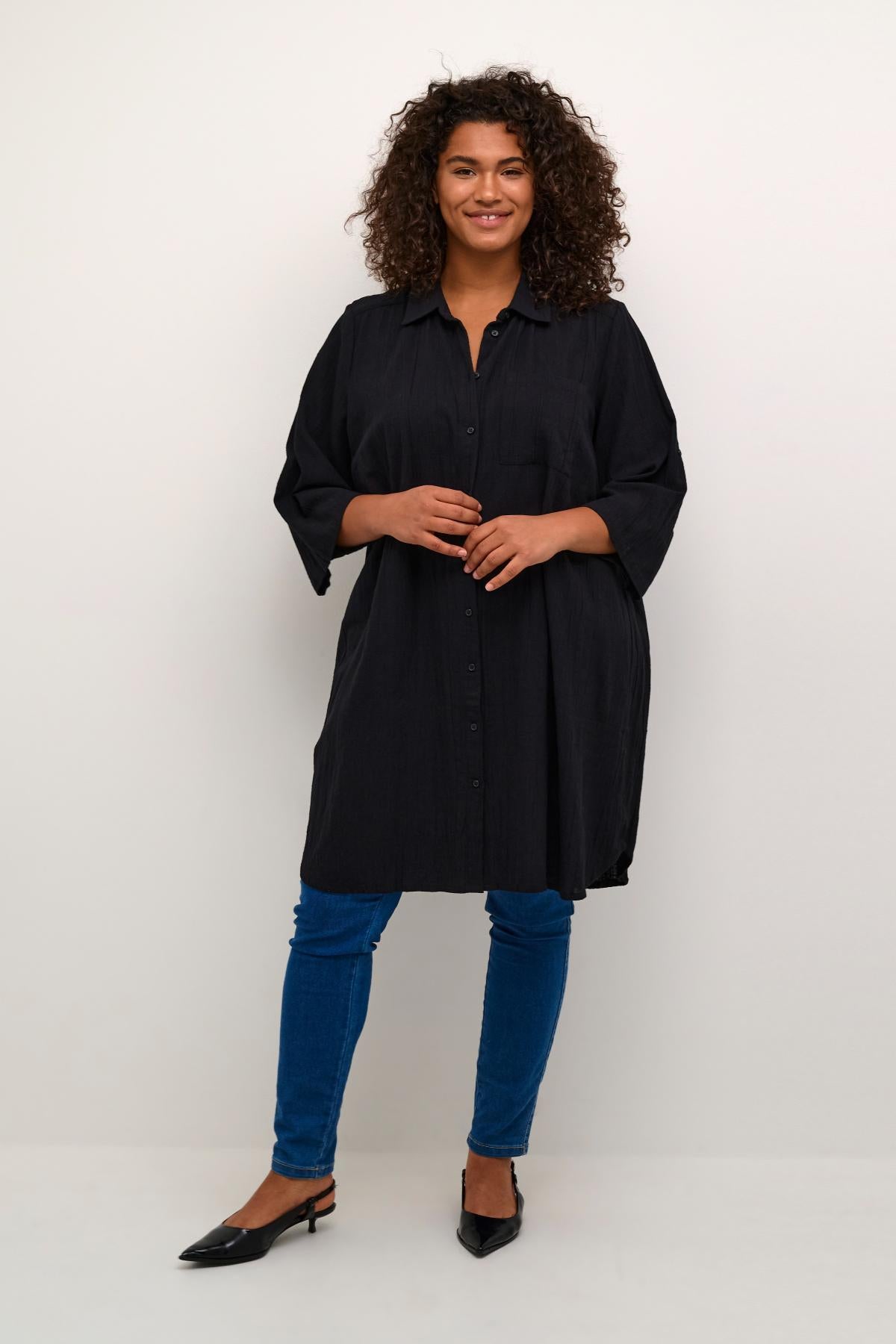Kaffe Curve Tunic Femme