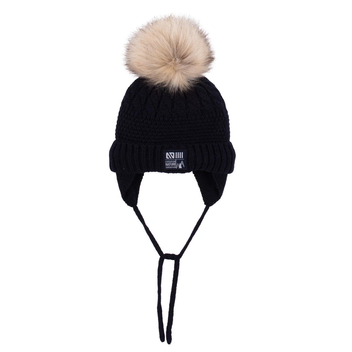 NANO TUQUE EN TRICOT FILLES GRANDEUR 2/4 ET 5/6 ANS