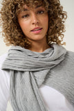 Cream Foulard Femme