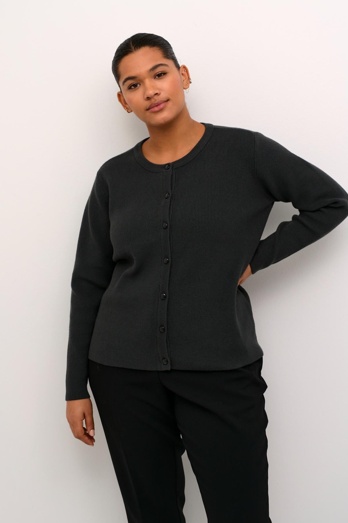 Kaffe Curve Cardigan Femme