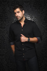 AU  NOIR CHEMISE HOMME
