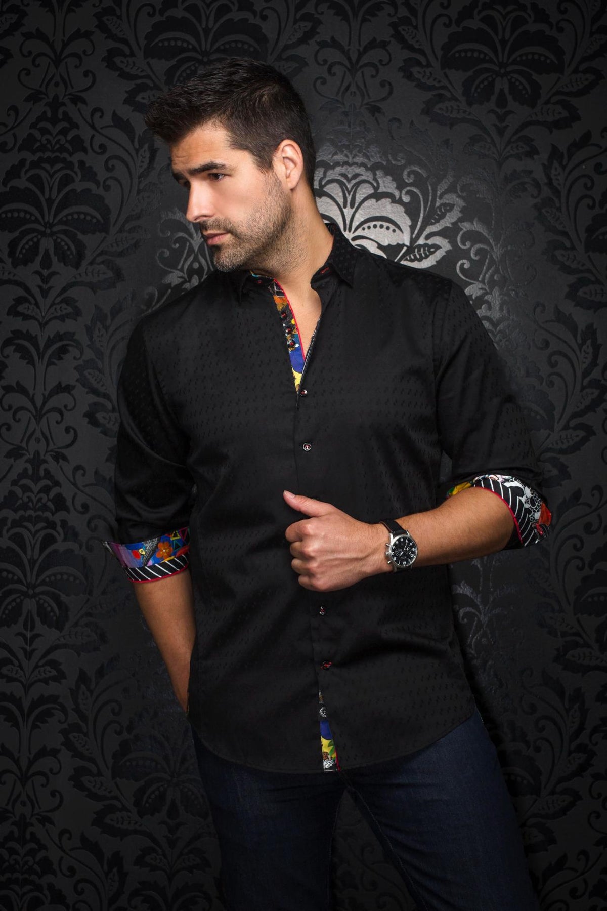 AU NOIR CHEMISE HOMME